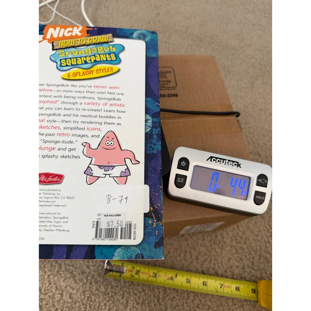 Nickelodeon How to Draw SpongeBob SquarePants 5 Splashy Styles Book